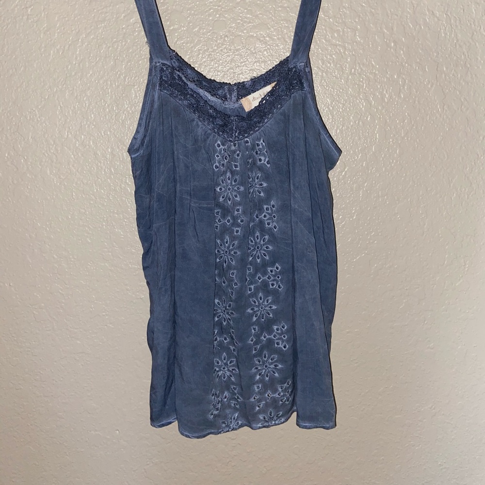 ADORABLE BLUE SUMMER TANK